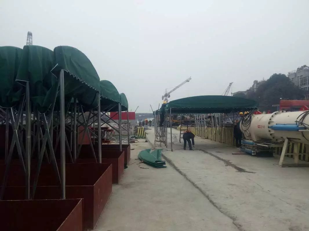 宜兴市宜兴市中铁二十一局工地移动施工棚